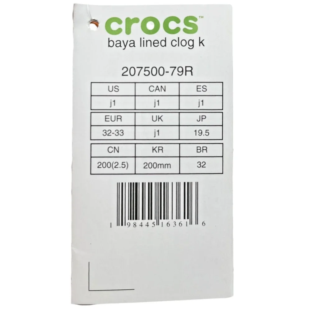 CROCS new tags
